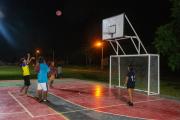 Alcaldía inaugura cancha polifuncional y plazuela en el barrio Litoral de Montero