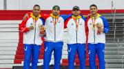 Hermanos Limardo lograron oro en el esgrima por equipo de los Juegos Bolivarianos, ya van 121 medallas para Venezuela