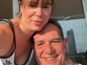 Imágenes del festejo entre Marianela Mirra y Alperovich