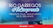 Río Gallegos promociona sus atractivos turísticos en el Aeropuerto de El Calafate