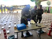 OPERATIVO EN SANTA CRUZ LOGRA LA APREHENSIÓN DE DOS BRASILEÑOS, EL SECUESTRO DE MÁS DE 480 KILOS DE DROGA Y UNA AVIONETA