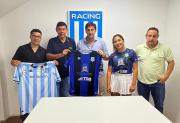 Deportivo Rincón y Racing avanzan en un convenio para fortalecer su desarrollo deportivo