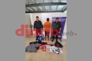 Reincidente ladrón otra vez apresado por robar prendas en una tienda