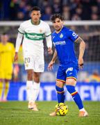 Fútbol de España /Arambarri anotó el gol del triunfo del Getafe