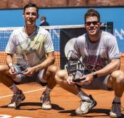 Tenis: Ariel Behar y belga Jordan Vliegen se quedaron con el Challenger de Turín