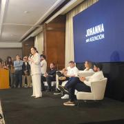 Johanna Ortega oficializa su precandidatura a la Intendencia de Asunción