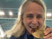 Verónica Ribot y la fórmula de la juventud eterna: fue tres veces olímpica y acaba de ser bicampeona mundial a los 63 años