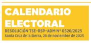 El TSE publica la convocatoria y el calendario electoral para las Elecciones Subnacionales 2026