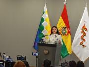 La vocera Faval confirma reunión entre el binomio presidencial al regreso al país del vicepresidente Lara