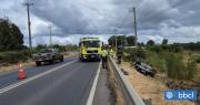 Un muerto tras violento volcamiento en ruta que une Bulnes con Quillón en Ñuble