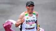 Boliviano Garibay gana una prueba de 15 kilómetros en Colombia