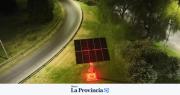 Por qué los paneles solares de Circunvalación se iluminaron de rojo