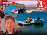 AREQUIPA: Con drones y buzos intensifican búsqueda de trabajador desaparecido de Autodema