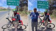 Moquegua: Biólogo recorre mil kilómetros en bicicleta por río Tambo