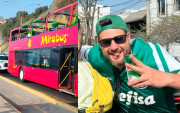 CASO HINCHA PALMEIRAS: Conductor de mirabús no estaba autorizado para brindar servicio turístico