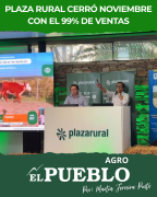 Plaza Rural cerró noviembre con el 99% de ventas ‣ Martin Ferreira Pinto
