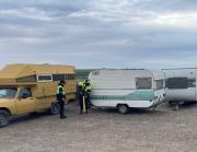 Verano en Playa Paraná: avanza el ordenamiento de casillas y vehículos