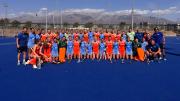 El hockey uruguayo vivió una experiencia única e inédita: Las Cimarroncitas enfrentaron a Países Bajos en la previa del Mundial junior de Chile