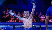 C4 Ruiz ganó por nocaut técnico en Buenos Aires y retuvo su título latino supergallo de la FIB