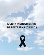 Julieta Jaureguiberry de Belzarena (Q.E.P.D.) ‣ El Pueblo Digital Uruguay