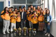 Alcalde De Alto Hospicio Recibe A Los Campeones Del Club Maho De Judo