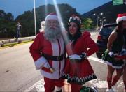 El Santa de la Cota Mil le dio la bienvenida a la Navidad