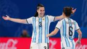 Argentina le ganó a Colombia y clasificó a las semifinales del Mundial femenino