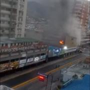Se quemó panadería en La Victoria