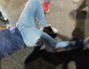 Herido funcionario del CPBEZ tras impactar su motocicleta contra una camioneta en la avenida Fuerzas Armadas