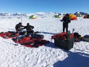 Ejército reactiva la Estación Polar Científica Conjunta en Glaciar Unión para apoyar investigaciones en la Antártica profunda