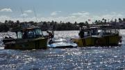 Tres muertos dejó brutal vuelco de un catamarán en río de Florida: Un sobreviviente está en estado crítico