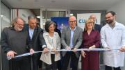 Con Orsi y dirigentes de oposición, ASSE inauguró un tomógrafo en el hospital del Cerro