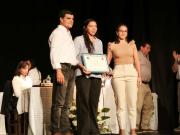 El reconocimiento a Valeria Olivera por el Edil Raphael Núñez