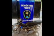 Robó una moto y la vendió por $ 40 mil a una mujer del barrio Villa Griselda