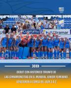 Mundial de Hockey /Uruguay debutó con triunfo
