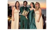 Paty Cantú rompe esquemas: su vestido verde esmeralda se vuelve el protagonista de su boda