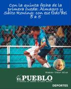 Con la quinta fecha de la primera rueda: Almagro y Salto Rowing: con ese todo del 5 a 5 ‣ Eleazar José Silva