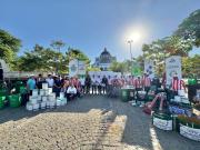 Itaipú impulsó minga ambiental y entregó insumos para Caacupé