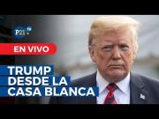 VER EN VIVO: El presidente Trump celebra la novena reunión del gabinete en la Casa Blanca