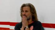 La bronca de Ruben Darío Insua con el periodismo tras la eliminación de Barracas Central