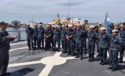 Cadetes de la Escuela Naval arribaron a Mar del Plata para prácticas de instrucción