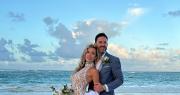 Glamour, playa y mucho amor: el casamiento top de una influencer sanjuanina en Punta Cana