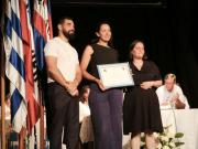 La ciclista Anabel Posse recibió reconocimiento tras propuesta del Edil Diego Guevara