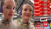 ¿Cómo puede ser real esto?: La sorpresa de influencer rusa tras visitar supermercado en Chile