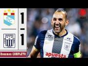 Video, resumen y goles del Sporting Cristal vs. Alianza Lima (1-1): por el cupo a Perú 2 de Copa