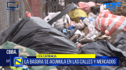 Acumulación de basura preocupa a vecinos en Cochabamba tras cinco días sin recolección