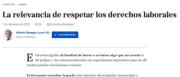 Explotadores: la defensa de la reforma laboral de Alberto Benegas Lynch (h) en La Nación