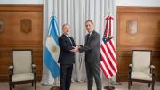 Diego Santilli recibió al embajador de Estados Unidos en medio del acuerdo comercial entre Milei y Trump