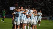 La Selección Argentina Femenina goleó 8-0 a Bolivia y se acerca al Mundial 2027