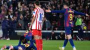 Barcelona derrotó 3-1 al Atlético de Madrid de los argentinos y se afianzó como líder de La Liga Española